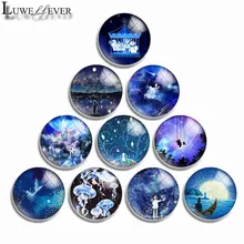 

10mm 12mm 16mm 20mm 25mm 30mm 523 Mix Round Glass Cabochon Jewelry Finding 18mm Snap Button Charm Bracelet