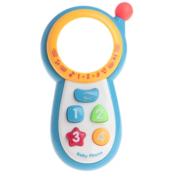

Baby Kids Learning Study Musical Sound Cell Phone Educational Mobile Toy Phone Y4UD