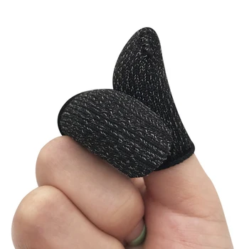 

1 Pair Controller Gloves Mobile Phone Game Accessory Ultra-thin Touch Screen Anti Sweat Washable Finger Sleeve Tools
