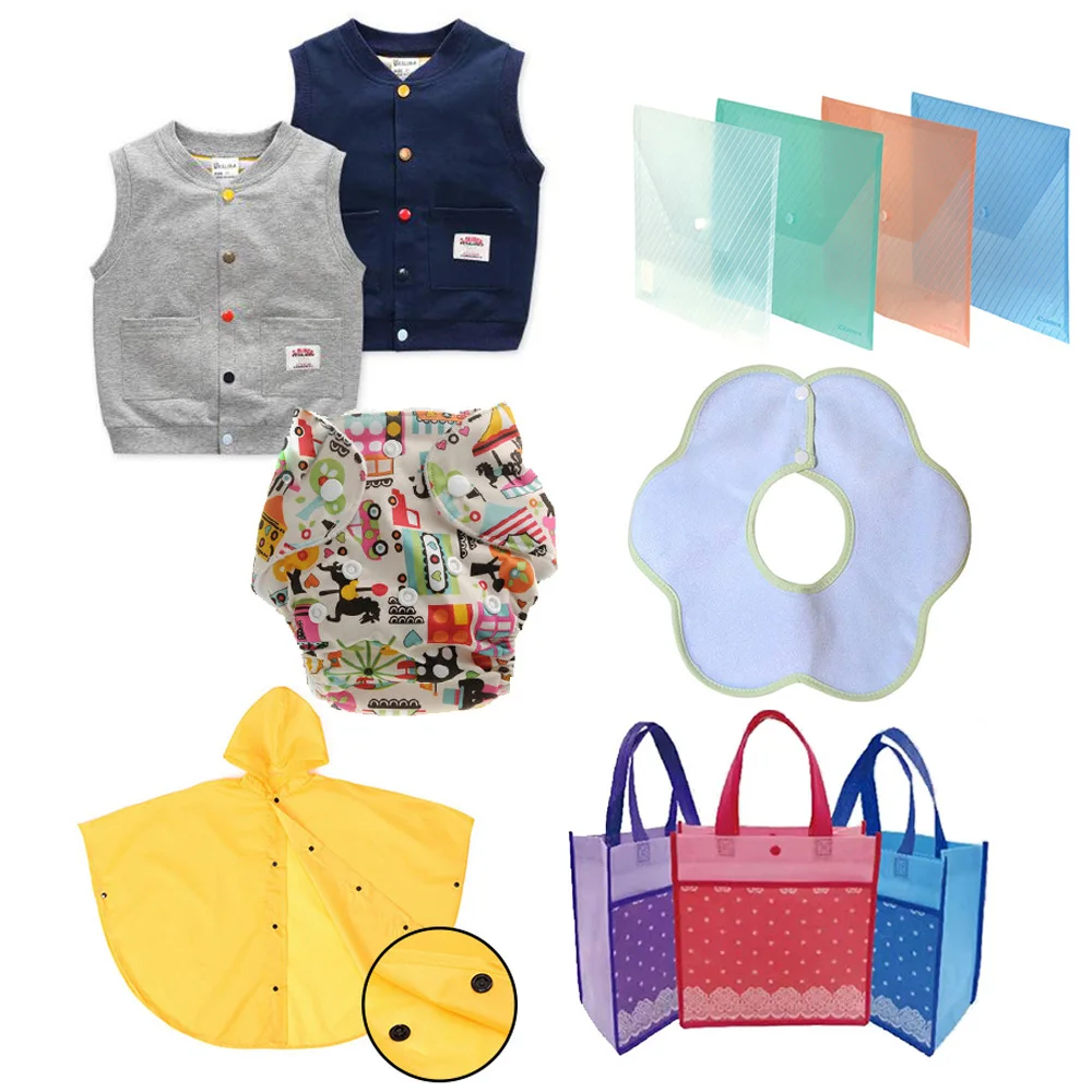 150Sets KAM Snap Button With Snaps Pliers T3/T5 Plastic Buttons For Clothes Bibs Rain Coat Press Stud Fasteners Sewing Crafts 6