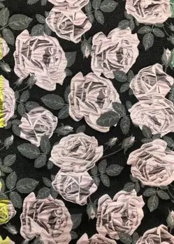 

top grade tulle lace with new arrival French J-9333 lace fabric embroidery lace fabric