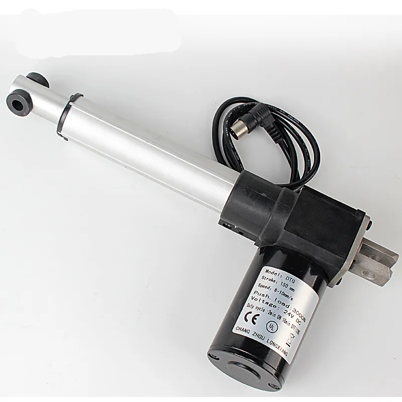 Atuador Linear Elétrico Curso do Motor Heavy Duty dc Atuador Ajustável Tor Opener 24v 6000n 50 mm 100 mm