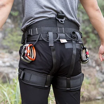 

Body Safety Belt Rock Climbing Rappelling Aerial Work Harness Outdoors Accessary
