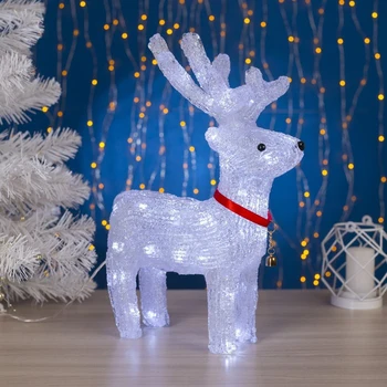 

The figure is acrylic. "Fawn" 28x10x36 cm, counter. with dimer, 40 LED, 220V 4357272