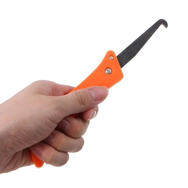 Профессиональный ручной складной крюк нож для плитки зазоры затирки очистки ремонт строительные инструменты E7CB