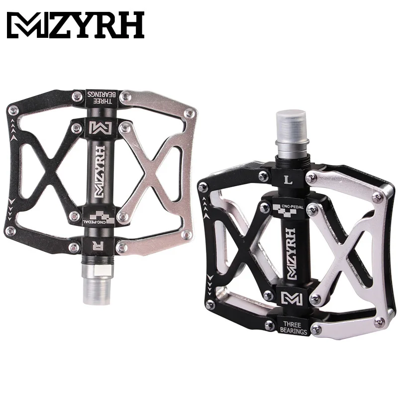 

High Quality MZYRH MTB Mountain Bike Pedals CNC Cycling Bicycle Sealed 3 Bearing Pedal Smooth Easy Installation
