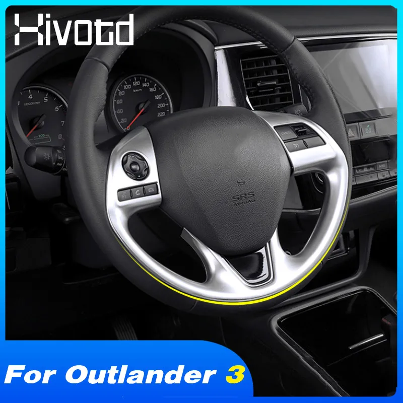 Hivotd Steering Wheel Trim Sticking Cover Interior Decoration Car