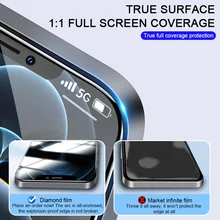 

30D Full Cover Protective Glass on For iPhone 12 Pro Max 13 Screen Protector Tempered Glass For iPhone 11 Pro Max Xs XR X Glass