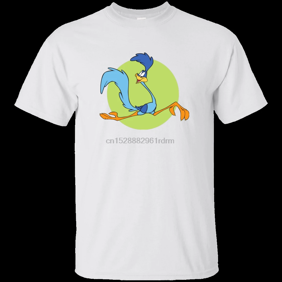 Roadrunner Bird Loony Toons Cartoon Retro Funny Fast speedy custom printed tshirt hip hop funny tee mens shirts | Мужская одежда