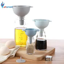 Upspirit пластик 4в1 комплект воронок масло Вода Жидкий Фильтр сито для специй Выпечка инструменты Воронка кухня специальная посуда