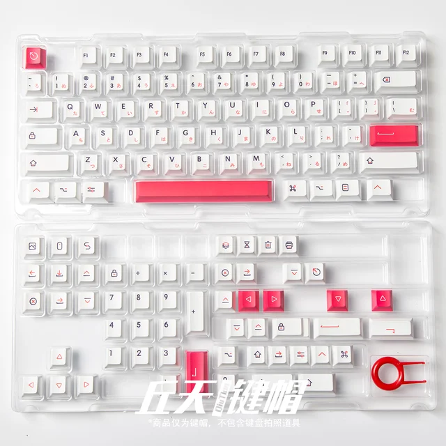 140 Keys/set Kon Momo Keycaps For MX Switch Mechanical Keyboard PBT Dye