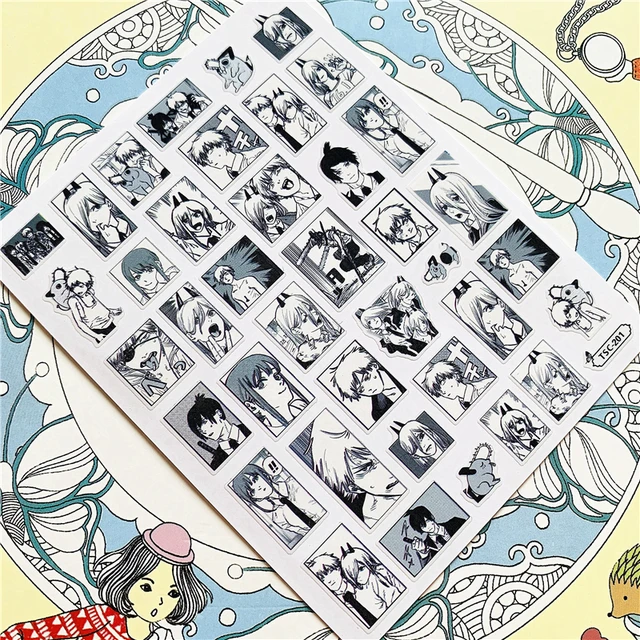 TSC-212 TSC-213 Cartoon anime character 3D Back glue Nail Art Stickers Decals Sliders Nail ornament decoration TSC-201 N