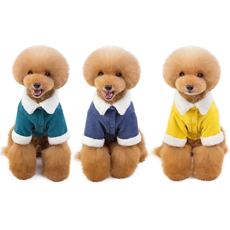 

Pet Winter Coat Jacket Dog Clothes Puppy Poodle French Bulldog Clothing Costume Winter Warm Dog Vest Outfit