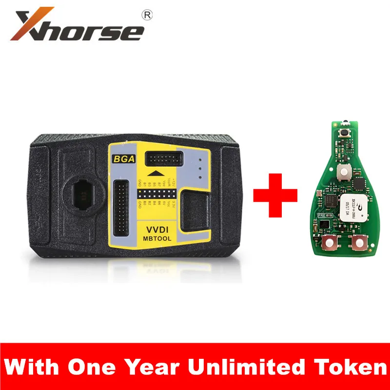 Программатор ключей Xhorse V5.0.6 VVDI MB BGA с неограниченным объемом Токена в один год МБ