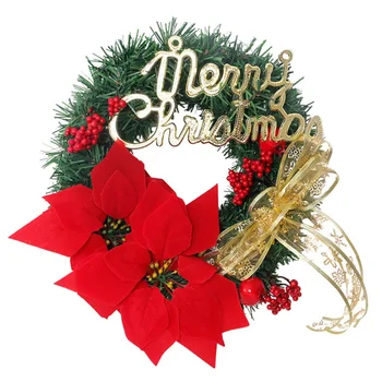 

1Pc Attractive Creative Christmas Wreath Decoration for Shop Holiday Weeding Home