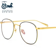 Ультралегкие чистые титановые оправы 1883 в деловом стиле женские круглые очки могут быть близорукость очки для чтения 1,74 анти-синие линзы