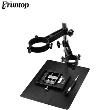 

1SET Durable Foldable SMD Rework Soldering Station 8586 Heat Handle Stand Holder Multi-function Hot Air Gun frame