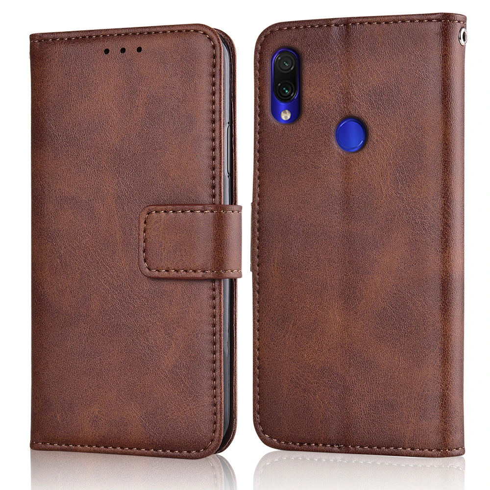 Чехол для Xiomi Redmi Note 7 тонкий кожаный чехол книжка Xiaomi 6 3 дюйма бумажник с магнитной