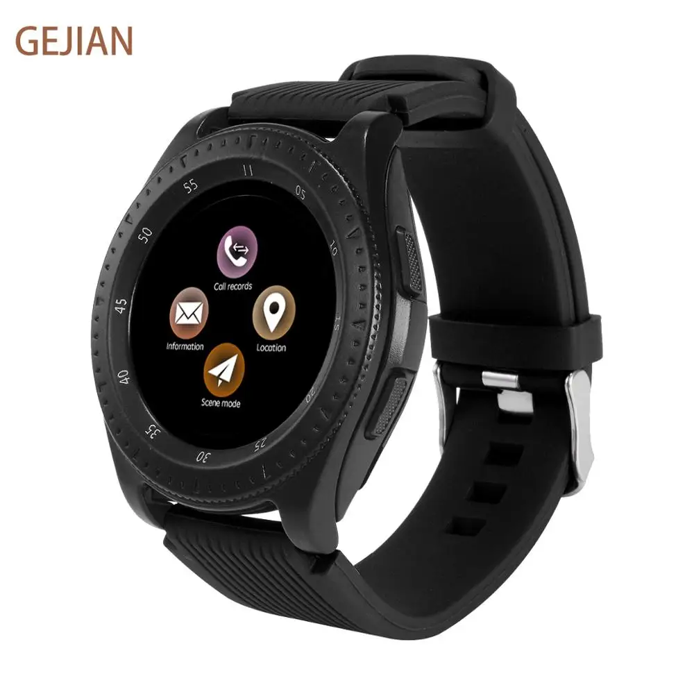 

GEJIAN Z4 Bluetooth Smart Watch Men Fitness IP67 Waterproof Sport SmartWatch With Touch Screen Camera Call Reminde SIM