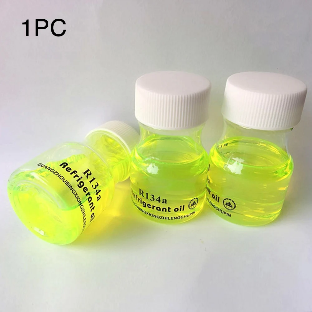 

60ml Pipeline Repair Test Car Tool Fluorescence Universal Auto UV Dye Refrigerant Oil Leak Detection Air Conditioning Efficient