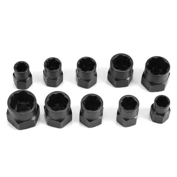 

Newest 11PC Nut Extractors Damaged Bolts Nuts Screws Remover Extractor Multifunction Removal Tools Set Broken Bolt Removal Kit