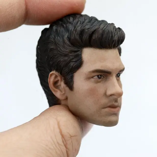 1/6 Scale Head Carving Peter Parker Andrew Garfield Male Model PVC Suitable For 12-Inch Action Figure Body Doll 2