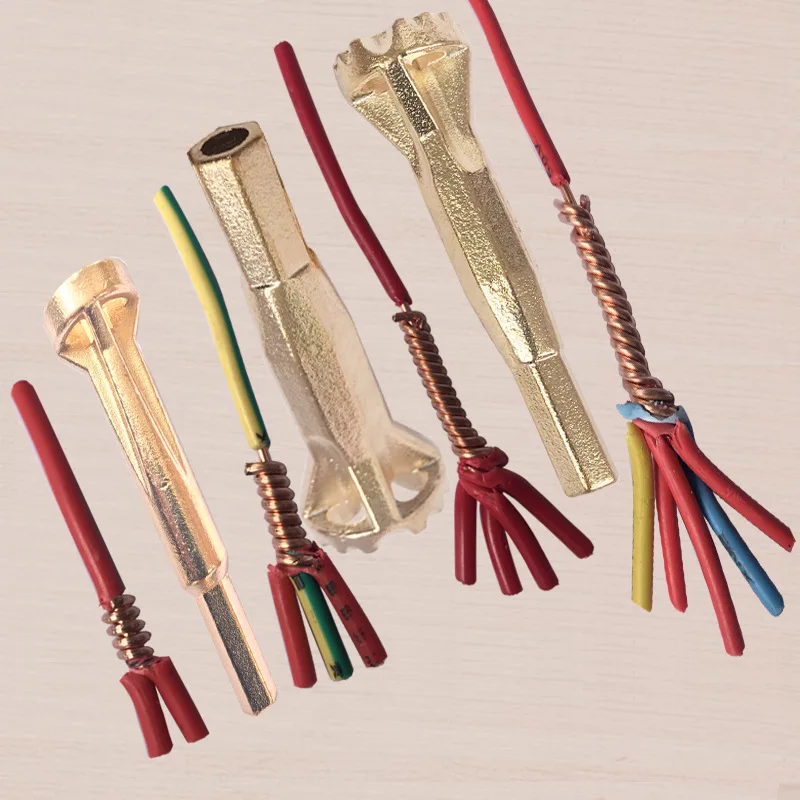 

Electrician Automatic Hole-Peeling And Line Maker Connecter Connector Versatile Cable Winder Fast And Head Useful Product Termin