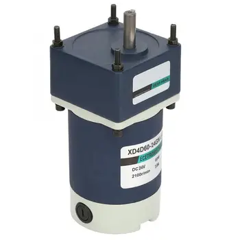 

24V 60W High Torsion Adjustable Speed Metal Gear Permanent Magnet DC Geared Motor Multiple specification speed reducer motor