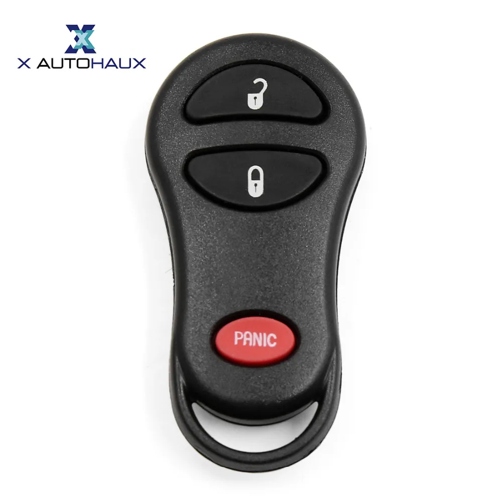 X AUTOHAUX 3 кнопки брелок пульт дистанционного управления Корпус Замена 04686481 для Dodge