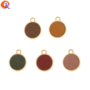 

Cordial Design 100Pcs 12*15MM Jewelry Accessories/Charms/Hand Made/Round Shape/Leather Effect/Earring Findings/DIY Making