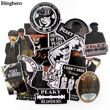 

Blinghero 18Pcs Cool Man Scrapbooking Stickers Luggage Laptop Car Stickers Photo Decals Gift ZC0185