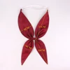 Corbata de lazo clásica para mujer, pajarita para camisas de negocios, lazos sólidos para estudiantes, trajes de mariposa JK ► Foto 3/6