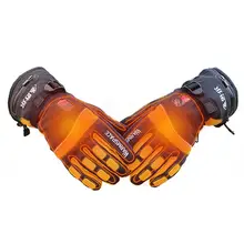 Теплые Электрические перезаряжаемые перчатки с подогревом с литиевой батареей, зимние перчатки с подогревом, лыжные перчатки для езды на велосипеде, Мотоциклетные Перчатки