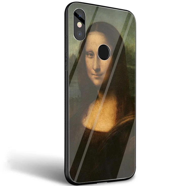 G3 Mona Lisa By Leonardo Da Vinci стеклянный чехол для телефона Xiaomi mi 8 Lite 9 A1 A2 Red mi Note 5 6 7 Pro 6A 4X Pocophone F1 чехол - Цвет: G3