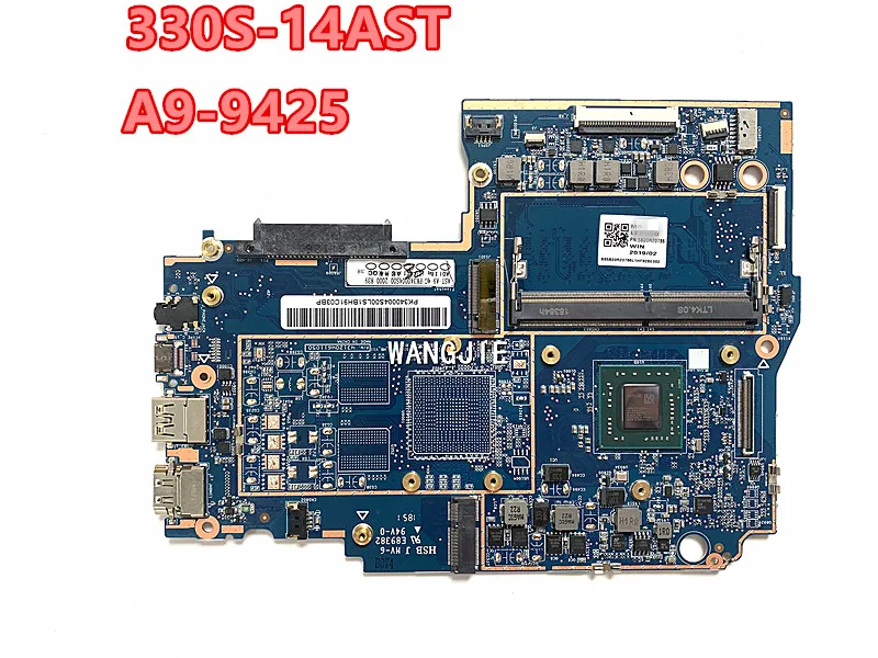 Материнская плата для ноутбука Lenovo ideapad Yoga 330S-14AST A9-9425U 4G RAM на плате 5B20R20786 100%