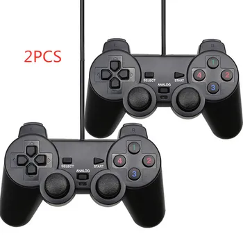 

USB Wired PC Game Controller Gamepad Shock Vibration Joystick Game Pad Joypad Control for PC Computer Laptop Gaming Play