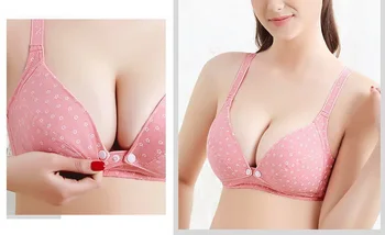 

DHL 50pcs nursing bra bamboo underwear for pregnant woman lace feeding bra pregnant women maternity nursing bra cup BC