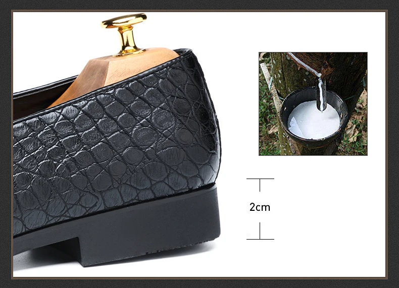 ZERO MORE Slip On Tassel Shoes Men Loafers Black Moccasins Solid Soft Mens Shoes Casual Large Sizes Breathable Crocodile