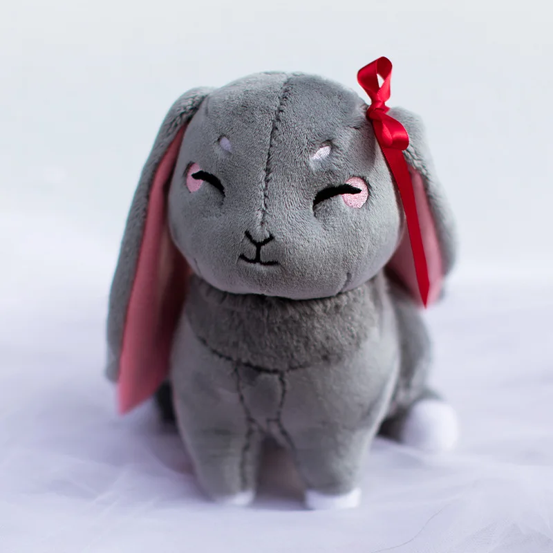 Mo Dao Zu Shi плюшевая кукла Wei Wuxian LanWangji милый мультфильм кролик игрушки для косплея подарки аниме вокруг - Цвет: 20 x 20 cm
