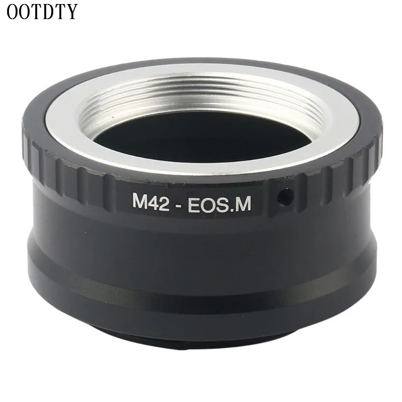 OOTDTY Регулируемый объектив M42 для Canon EOS M M2 M3 EF-M беззеркальное Кольцо адаптера камеры