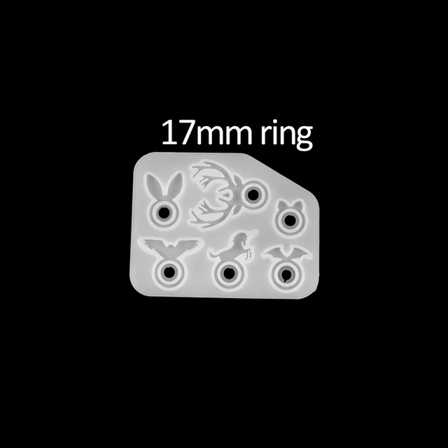 1Pcs Rings Resin Epoxy Molds Mixed Size Silicone Casting Molds Tool For DIY Jewelry Making Findings Supplies Accessories 7