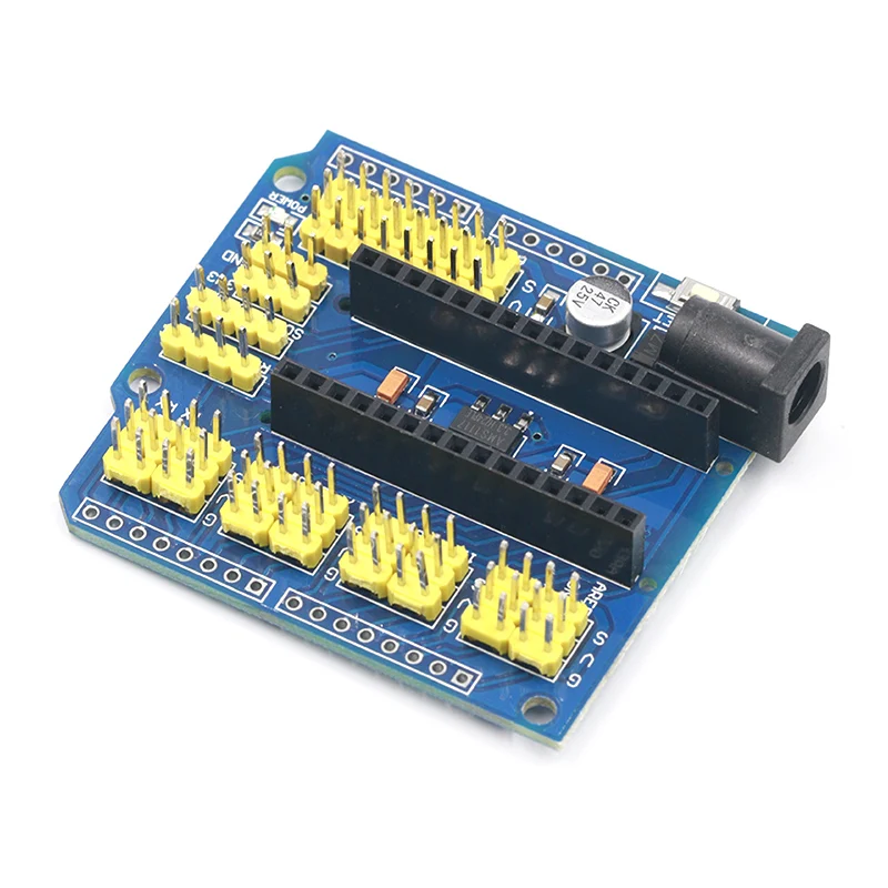 NANO I/O IO датчик расширения щит модуль для Arduino UNO R3 Nano V3.0 3 0 контроллер совместимая