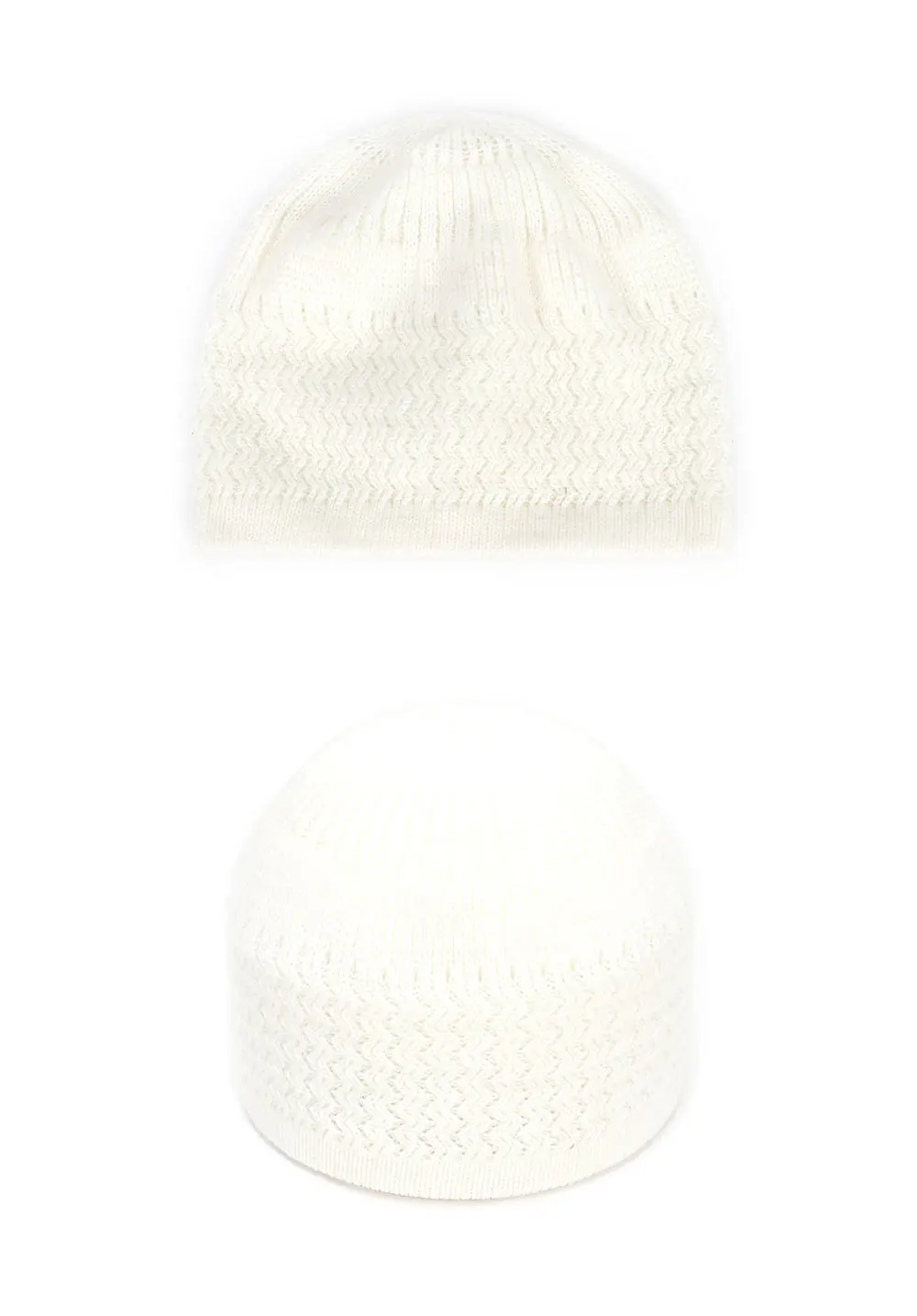 2021 New Pencil Cap Otton Skull Cap Beanie Kufi with Checkered-Knit Pattern in Solid Colors for Everyday Wear