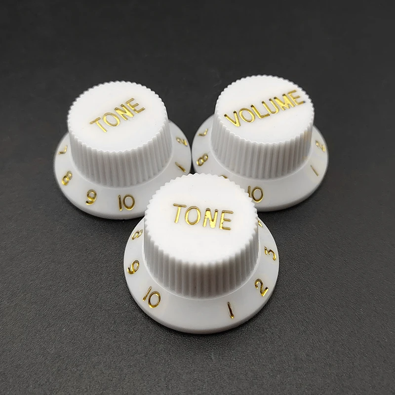 Разноцветные ручки для электрогитары контроля скорости гитары колпачки (1