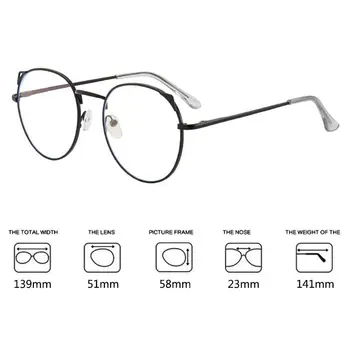 Anti lumière bleue mignon rond chat oreilles lunettes cadre ordinateur Protection des yeux optique lunettes unisexe