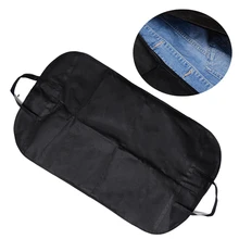 Черный костюм, сумка для одежды, чехол из нетканого водонепроницаемого материала, сумка для хранения одежды, свадебная дорожная одежда, защита от пыли