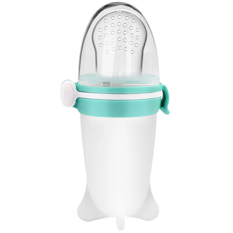 

Infant Molar Rod Bullet jiao wan ju Fruit And Vegetable le chi Fruit Food Supplement Teething Feeder Bag Silica Gel Chew Music