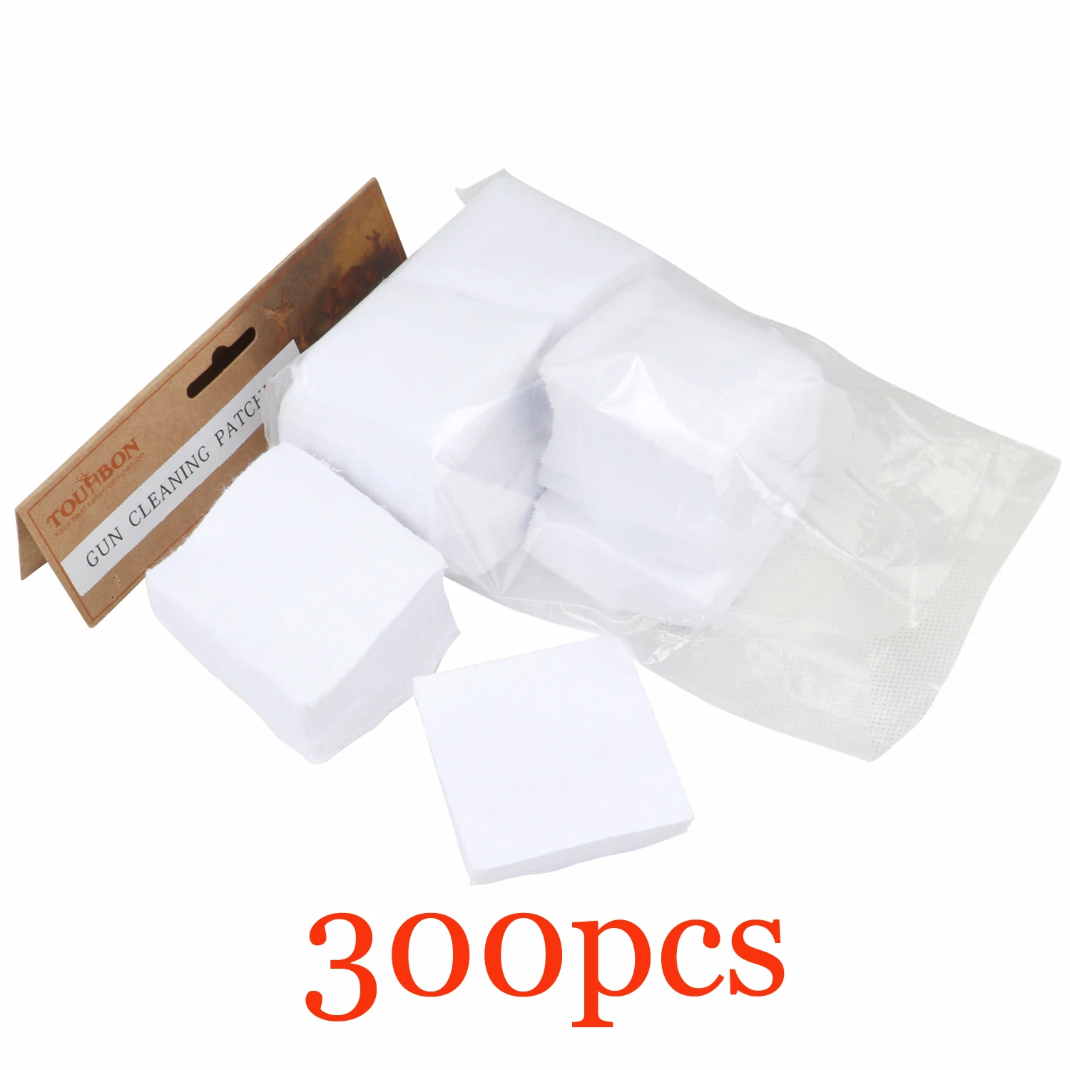 Skup Tourbon 300 sztuk bawełniane łaty do czyszczenia pistoletów na pistolet i karabin 2 1 4 \