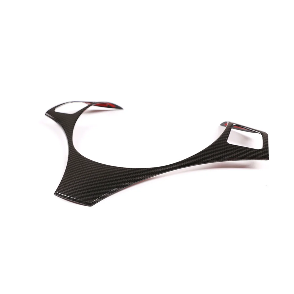 Украшение для салона автомобиля из углеродного волокна ABS накладка на руль раму