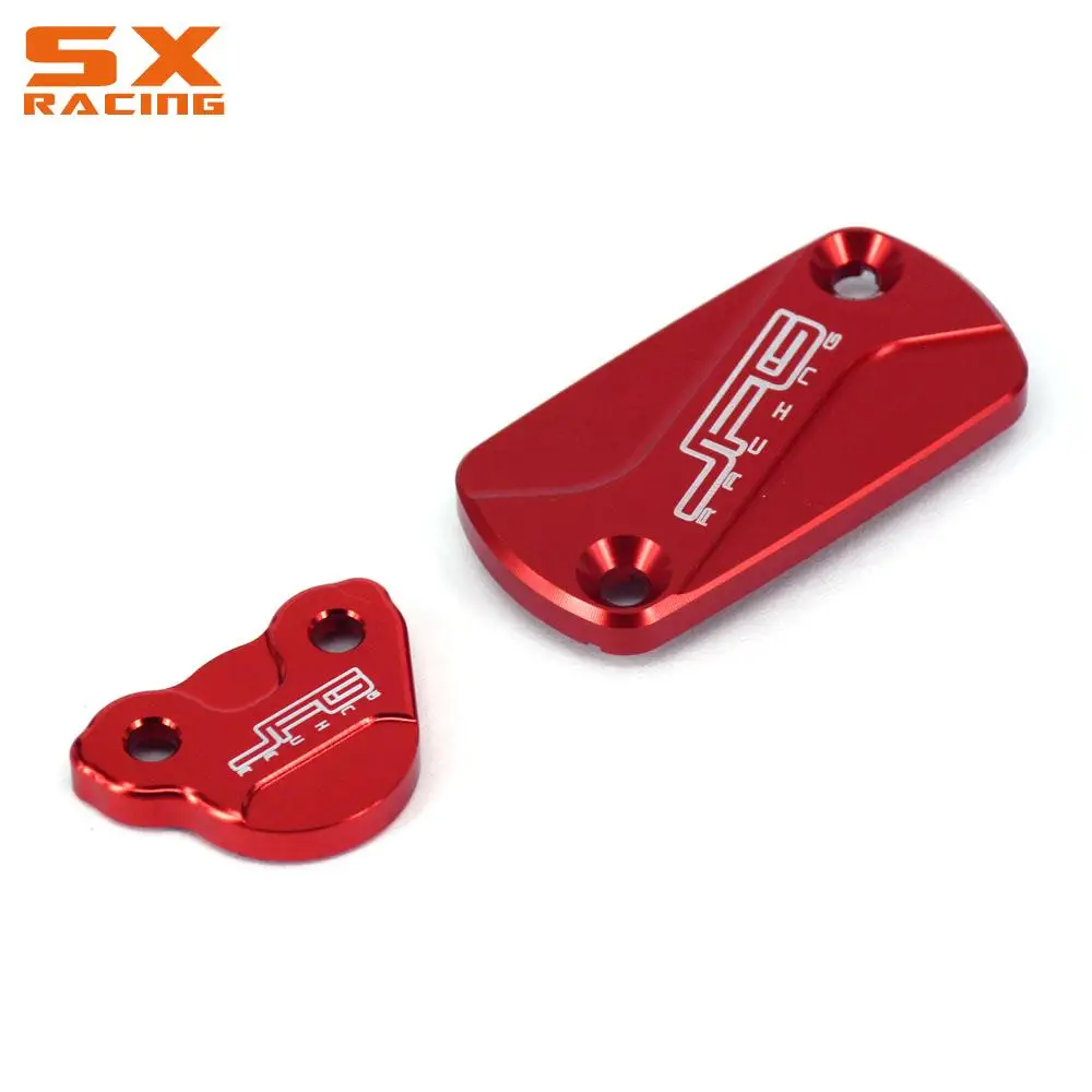 Motorcycle Rear Brake Reservoir Fluid Fuel Tank Cap Pump Cover For HONDA CR125R